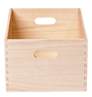 Embalaje en cajas de madera